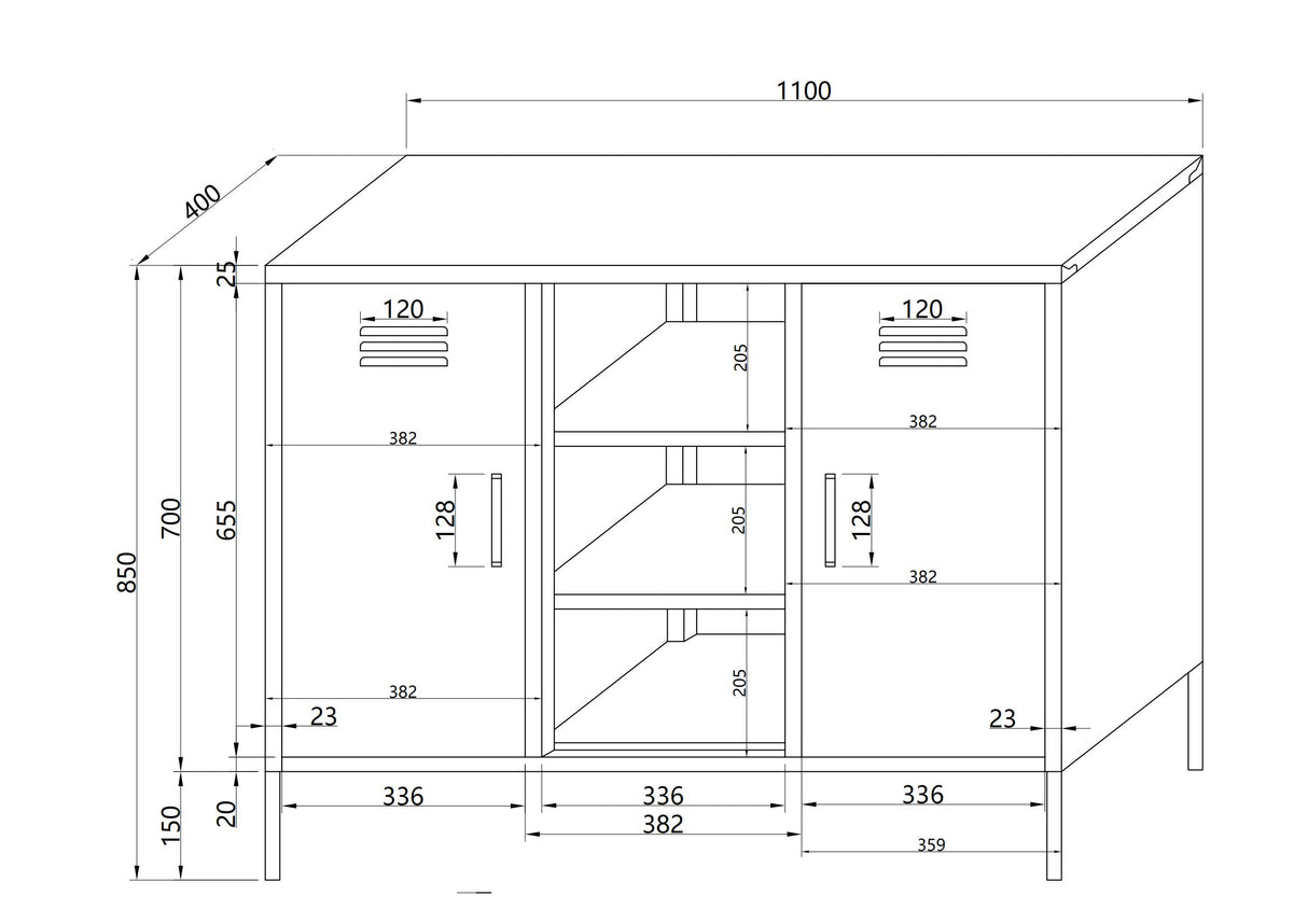 Cabinet Doors and Shelves - Storage