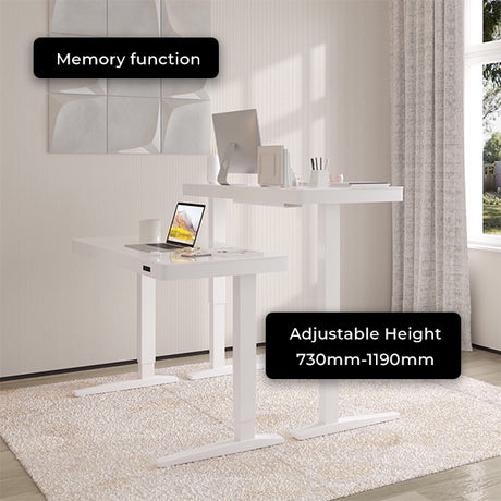 Smart Desk Height Adjustable (Glass Top)