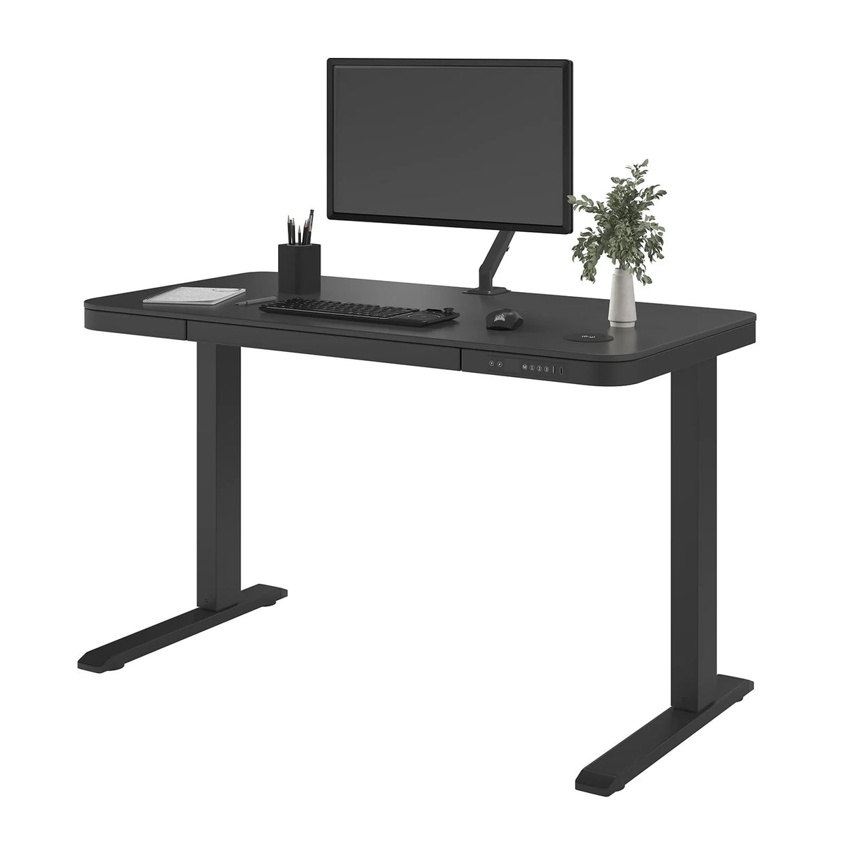 E-Max Desk Height Adjustable (Glass Top)