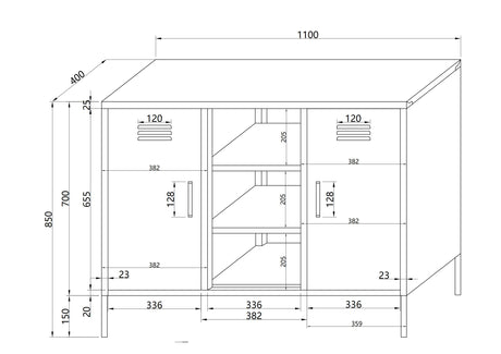 Cabinet Doors and Shelves - Storage